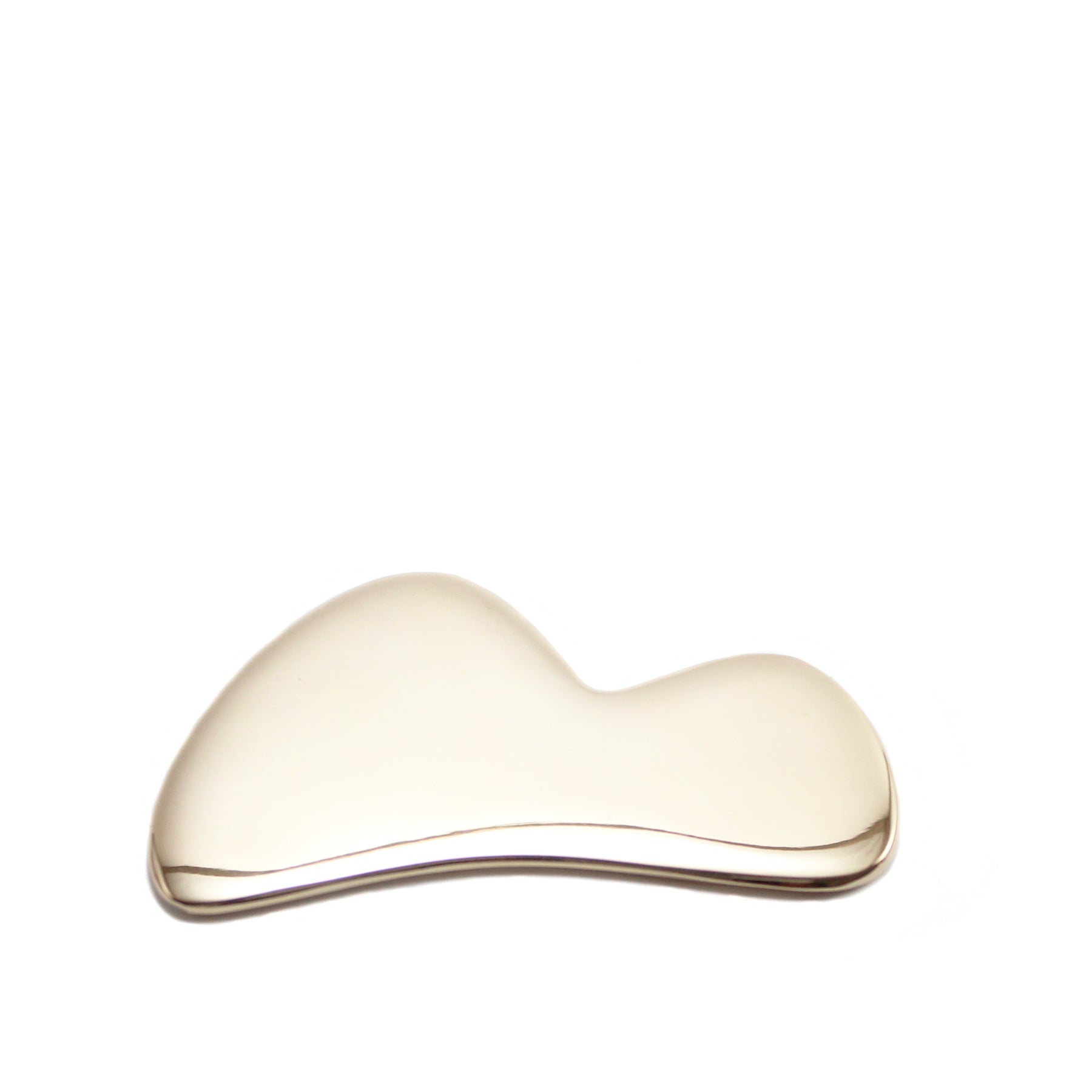 Kansa Gua Sha Ayurvédico em forma de B