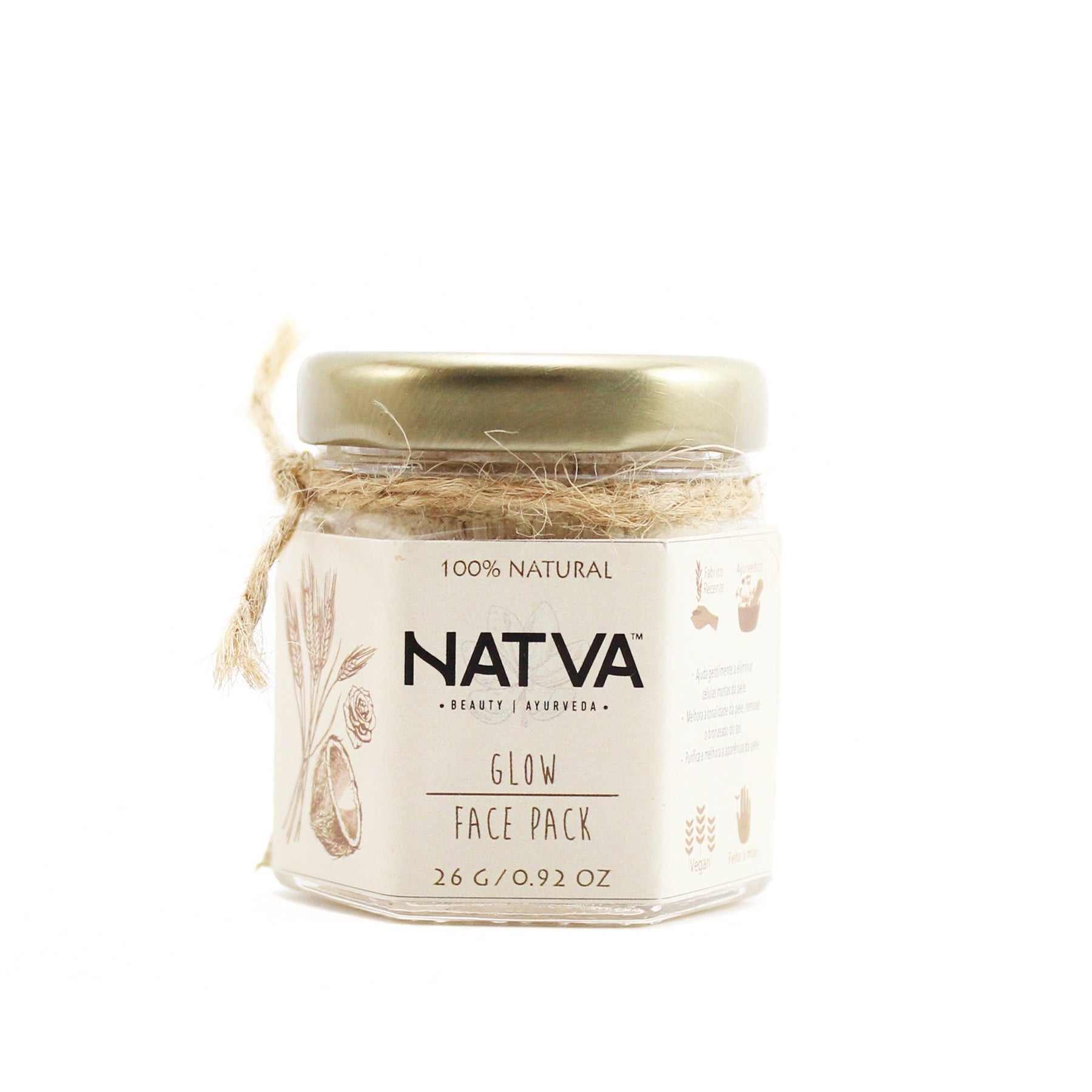 Máscara Ayurvédica Brilho Facial