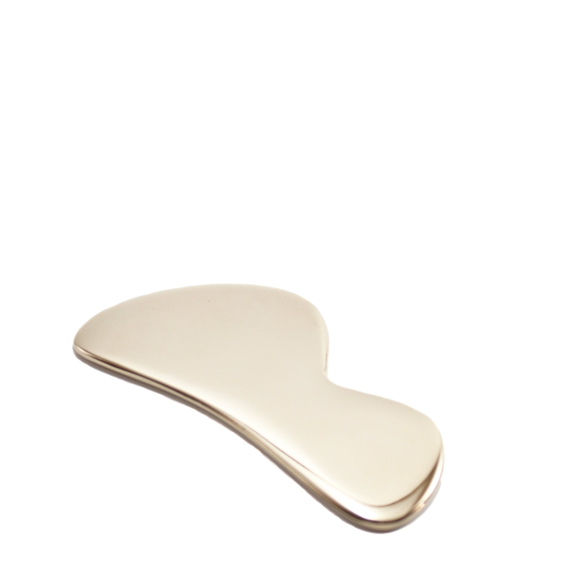 Kansa Gua Sha Ayurvédico em forma de B