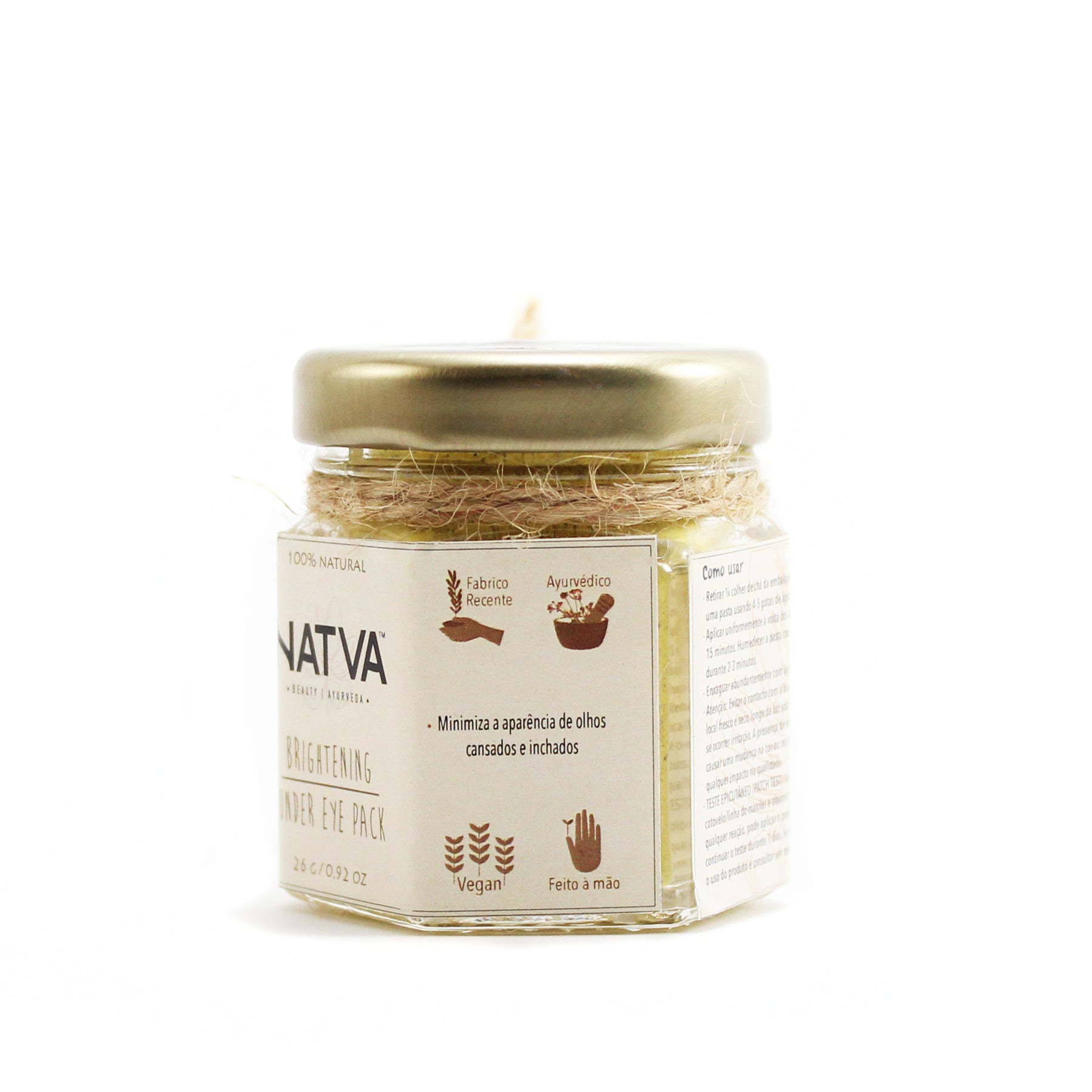 Maschera Ayurvedica Illuminante per gli Occhi