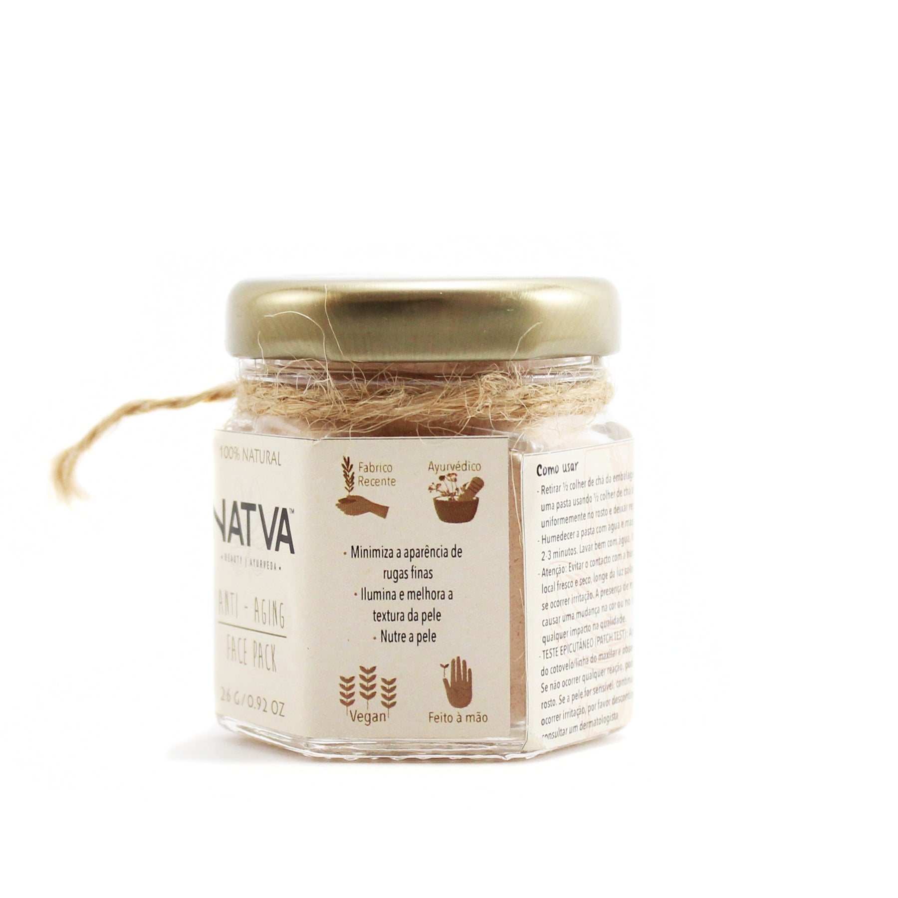 Maschera Viso Ayurvedica Anti-Età