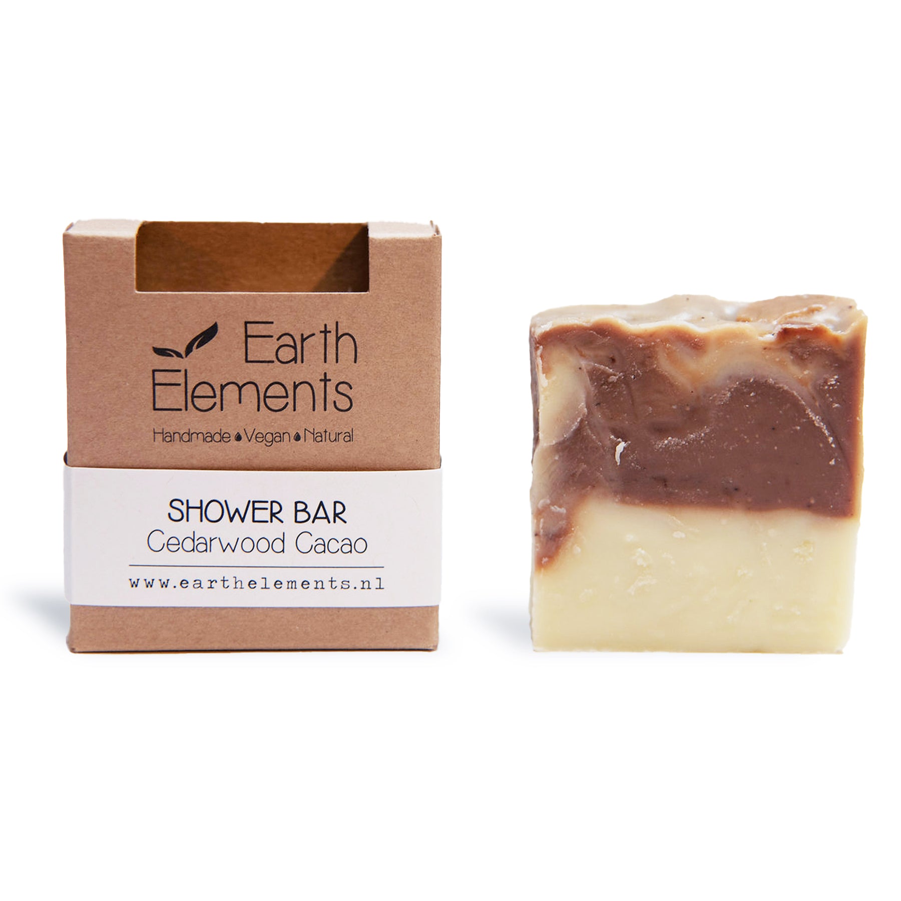 Natural Handmade Cocoa and Cedar Soap
