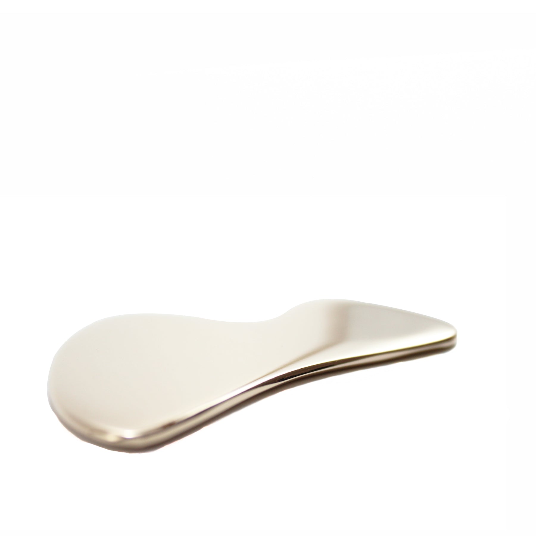 Kansa Gua Sha Ayurvédico em forma de B
