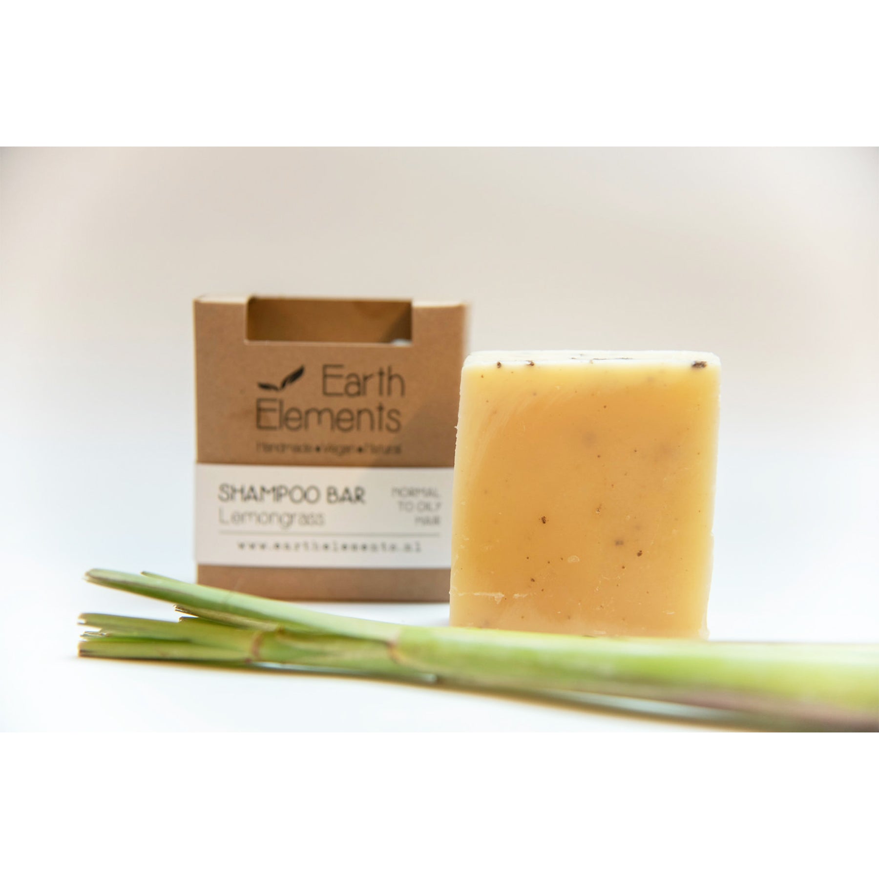 Natural Handmade Lemongrass Solid Shampoo