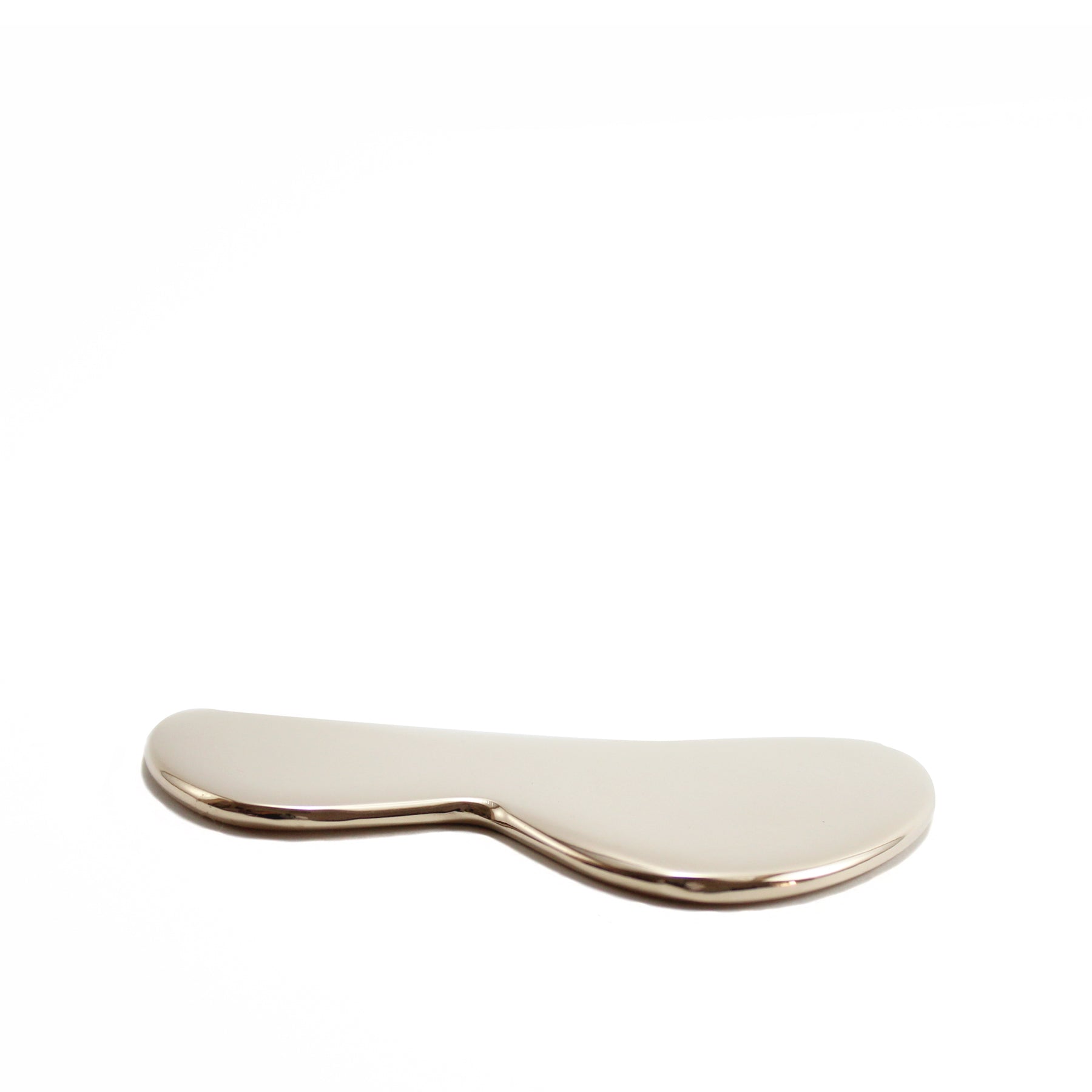 Kansa Gua Sha Ayurvédico em forma de B