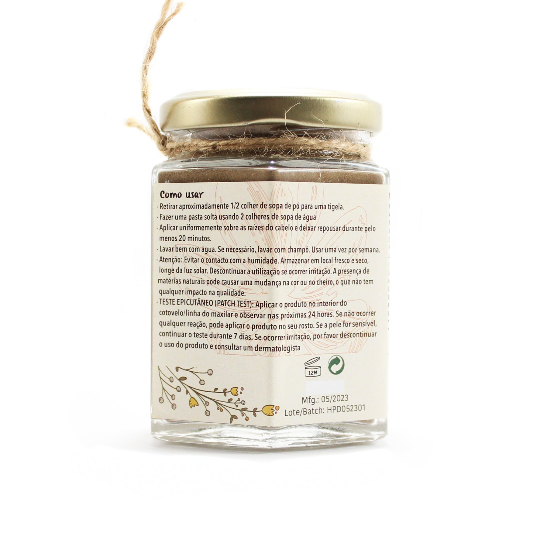 Masque Ayurvédique Fortifiant pour Cheveux Normaux à Secs