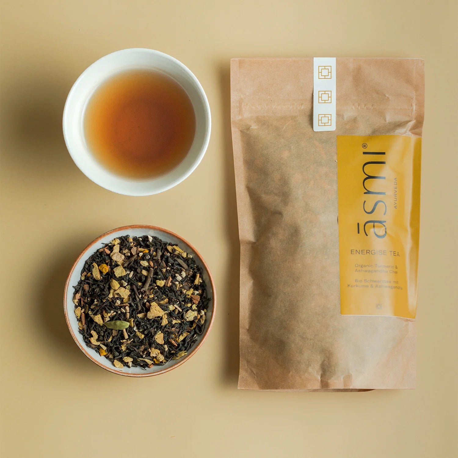 Chá Ayurvédico Orgânico Energizante