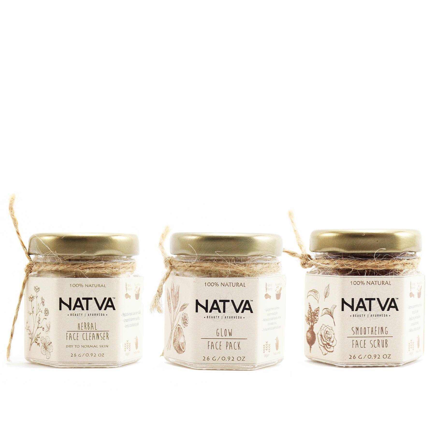Coffret ayurvédique pour peau sèche