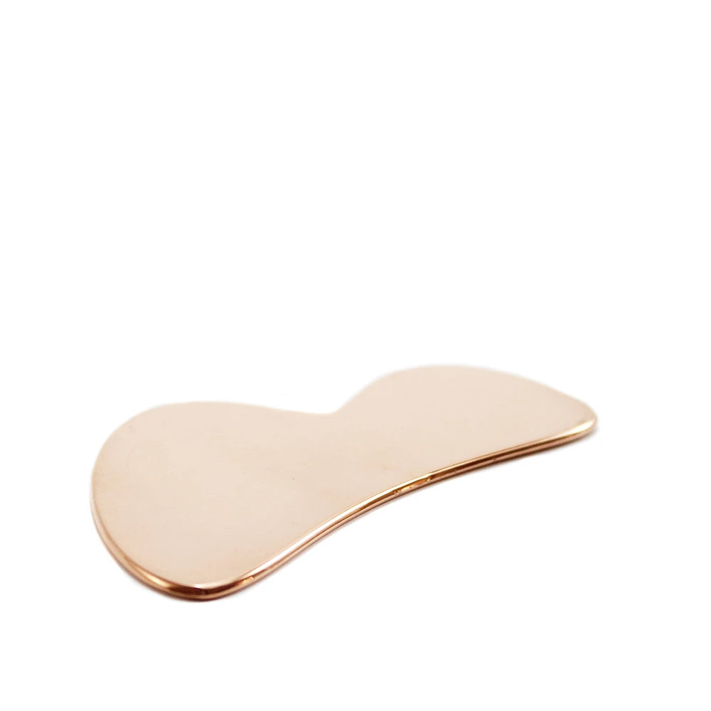 Gua Sha de Cobre Ayurvédico en forma de B