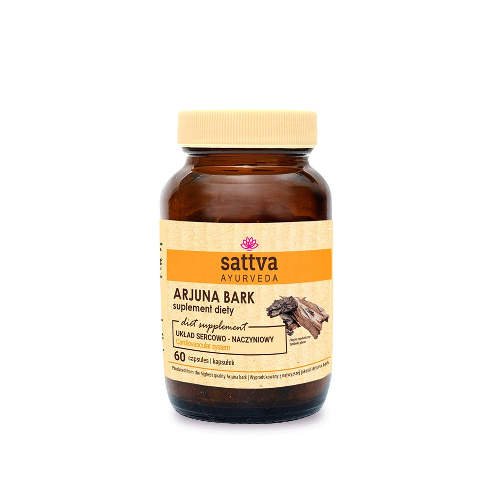 Cápsulas de Corteza de Arjuna Ayurvédicas