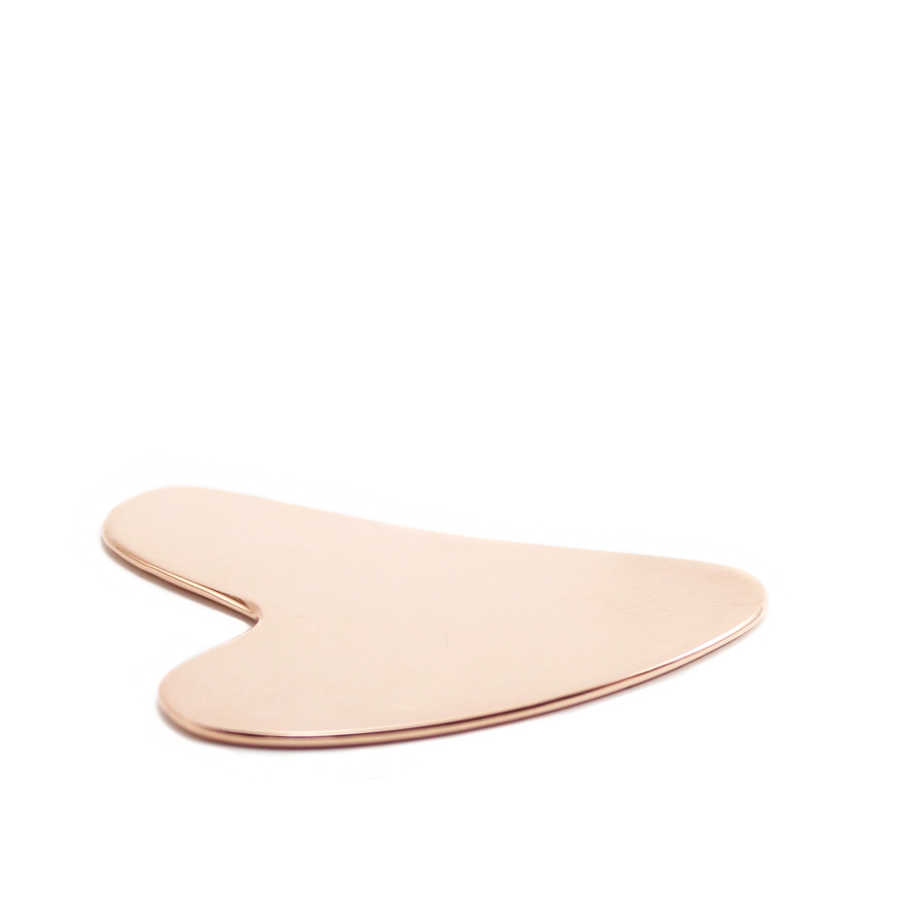 Gua Sha Ayurvédico de Cobre en forma de Corazón