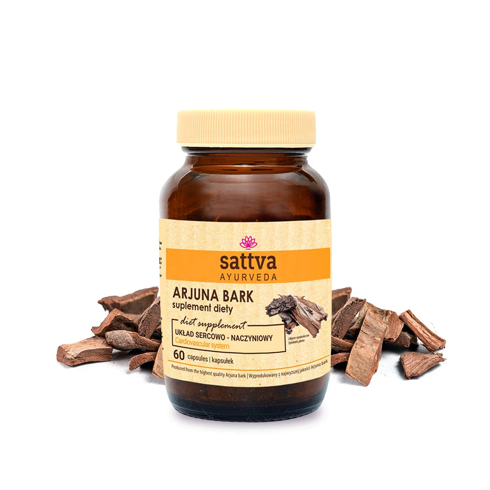 Cápsulas de Corteza de Arjuna Ayurvédicas