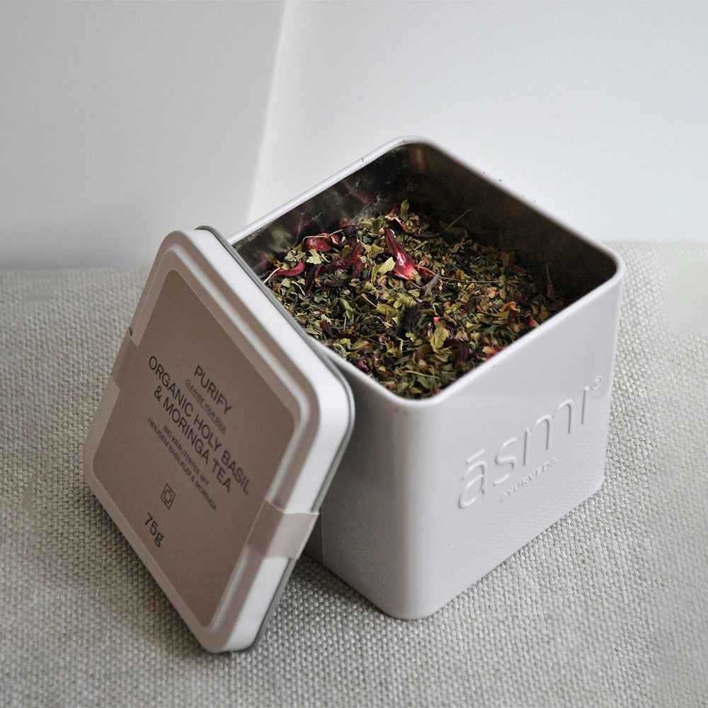Tè Purificante con Basilico Sacro e Moringa
