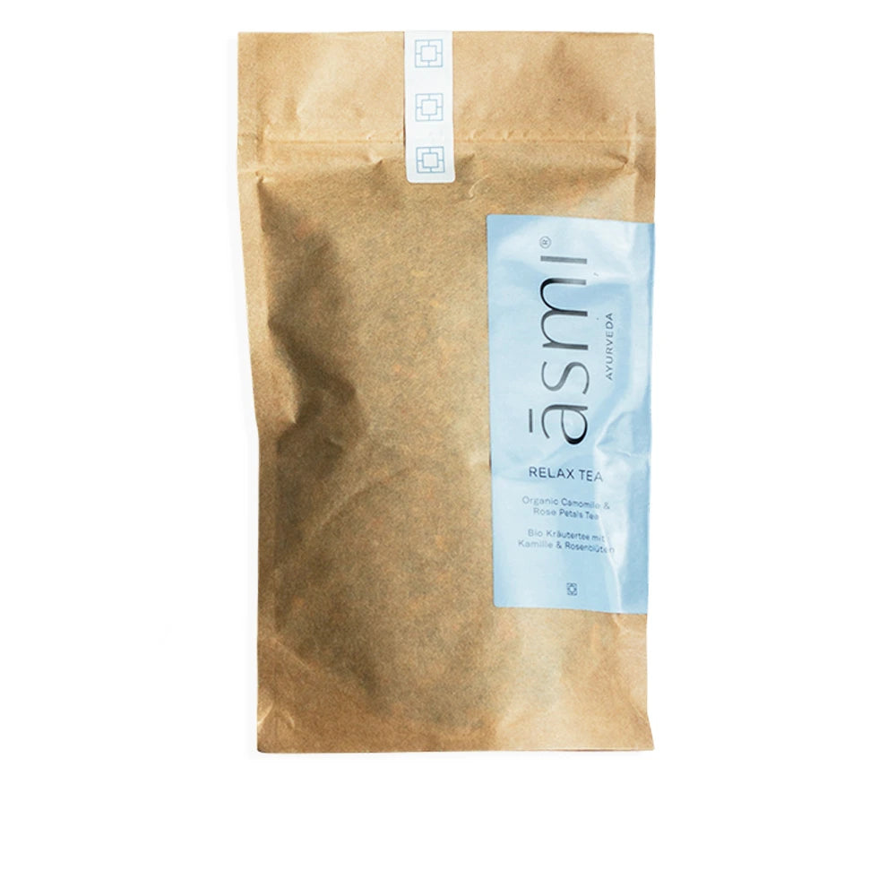 Relax Tea with Chamomile and Rose Petals in Eco-Friendly Paper Bag