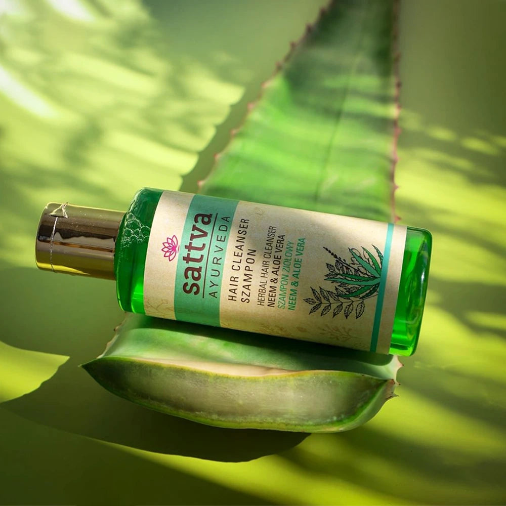 Champú Ayurvédico de Neem y Aloe Vera