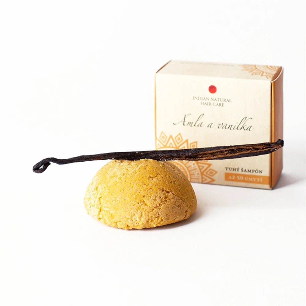 Shampooing Solide Ayurvédique à l'Amla et Vanille