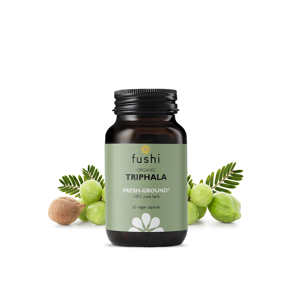 Cápsulas de Triphala Orgânicas