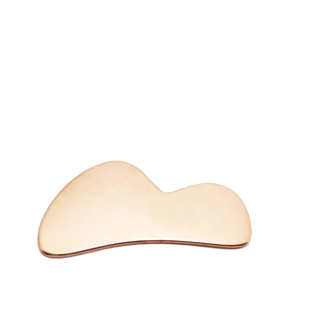 Gua Sha de Cobre Ayurvédico en forma de B