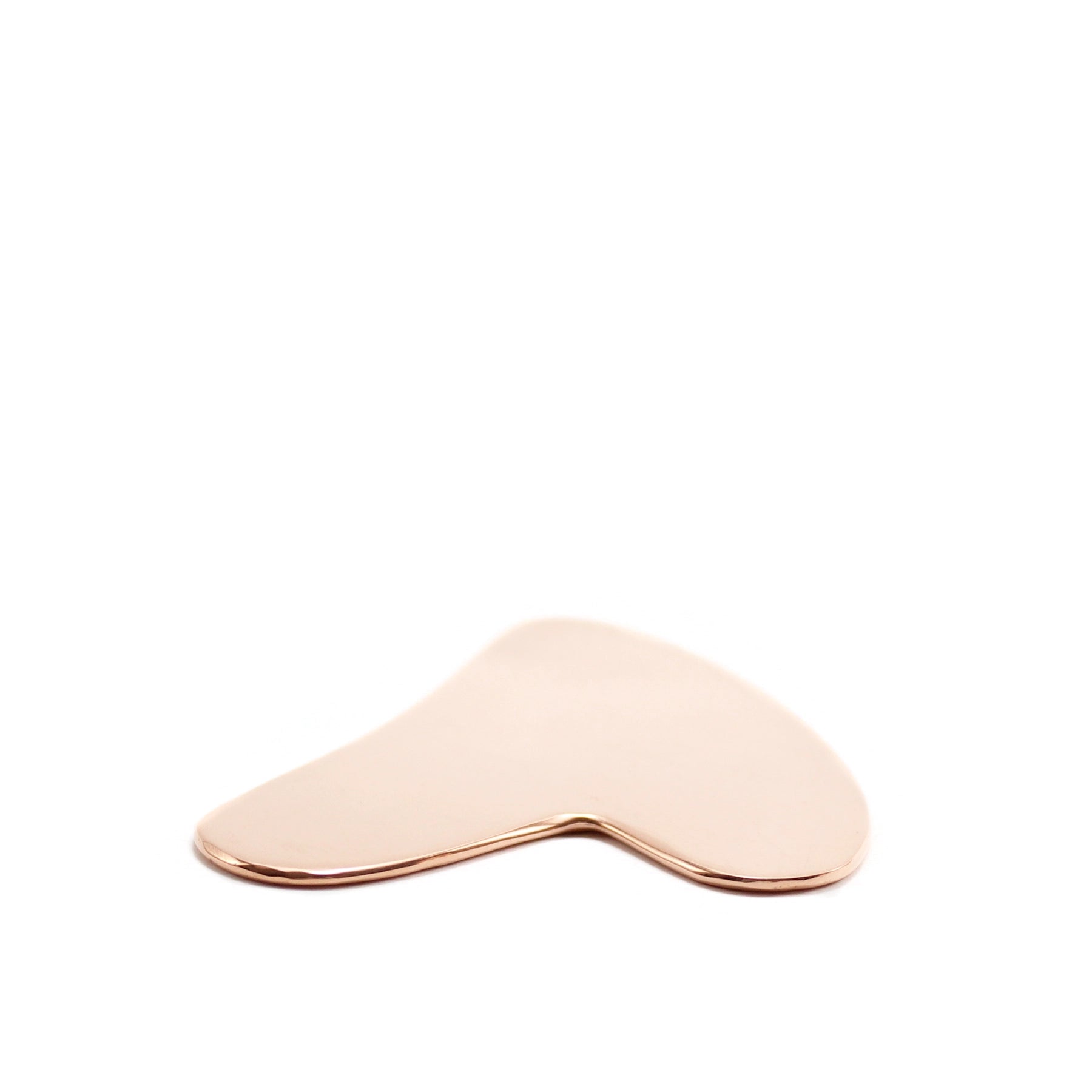 Gua Sha Ayurvédico de Cobre en forma de Corazón
