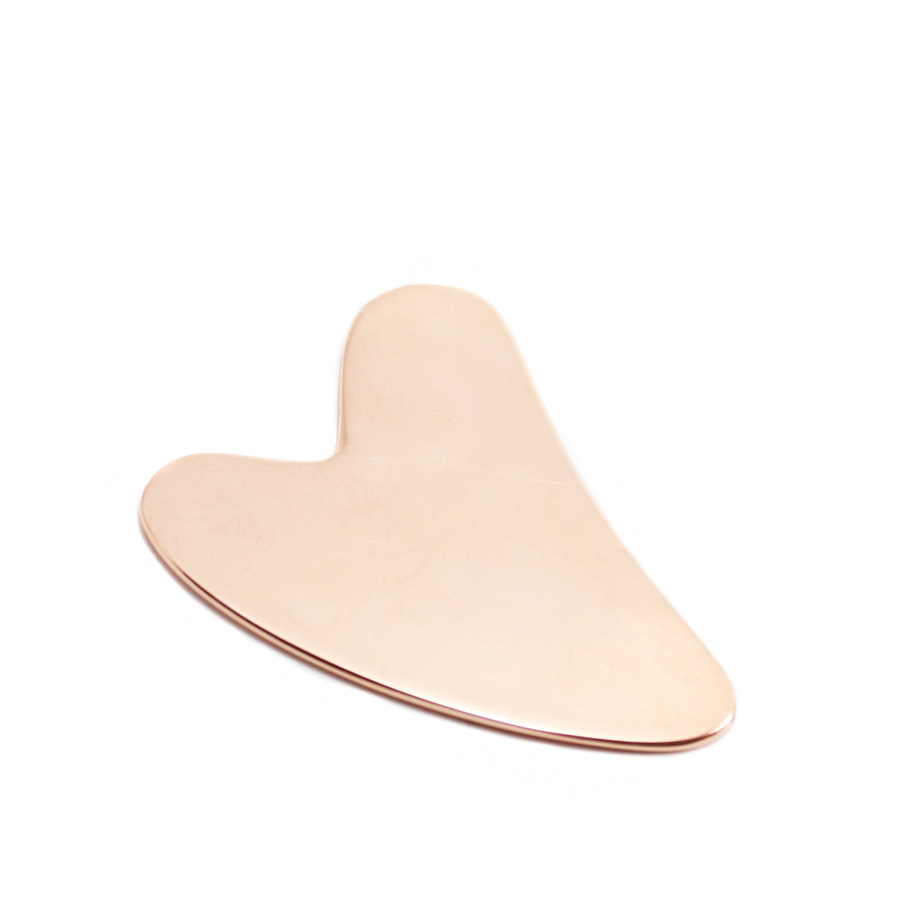 Gua Sha Ayurvédico de Cobre en forma de Corazón
