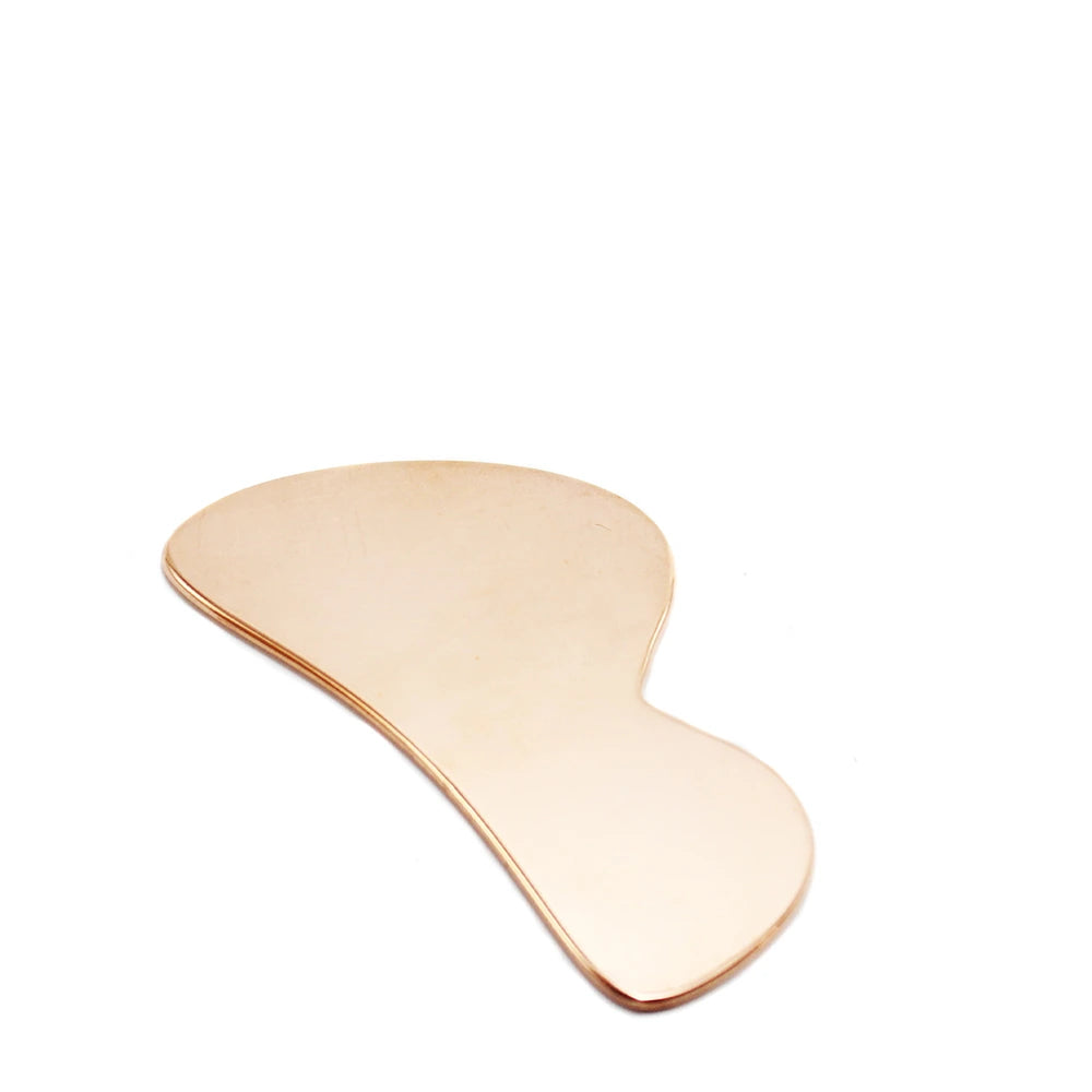 Gua Sha de Cobre Ayurvédico en forma de B