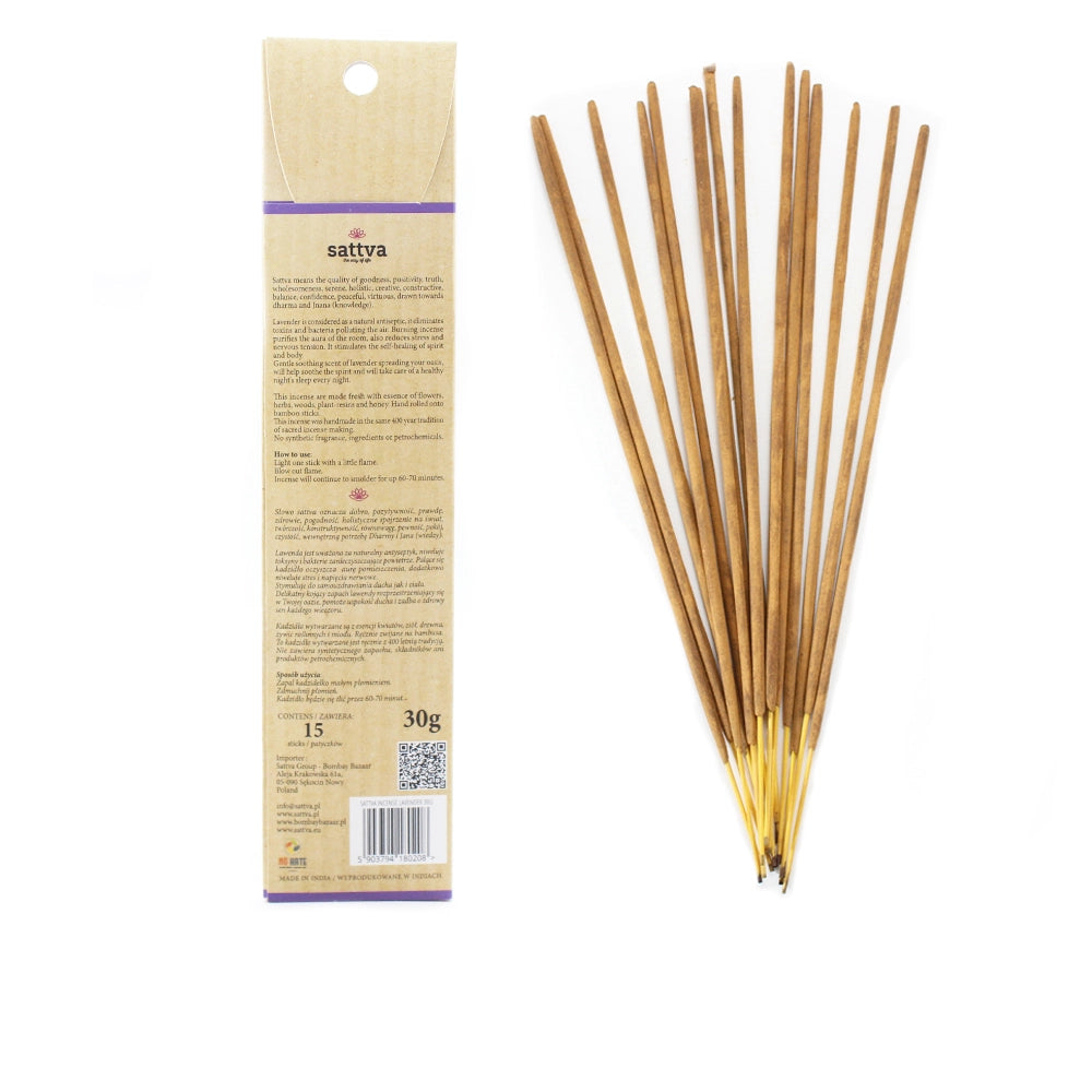 Bastoncini di Incenso Naturale alla Lavanda
