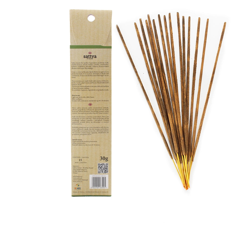 Paus de Incenso Naturais Artesanais de Cedro