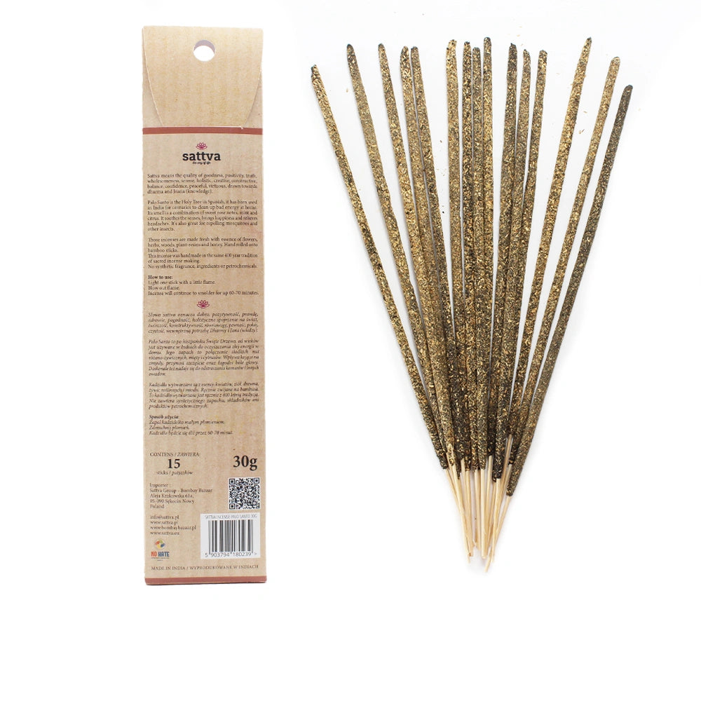 Bastoncini di Incenso Naturale Palo Santo