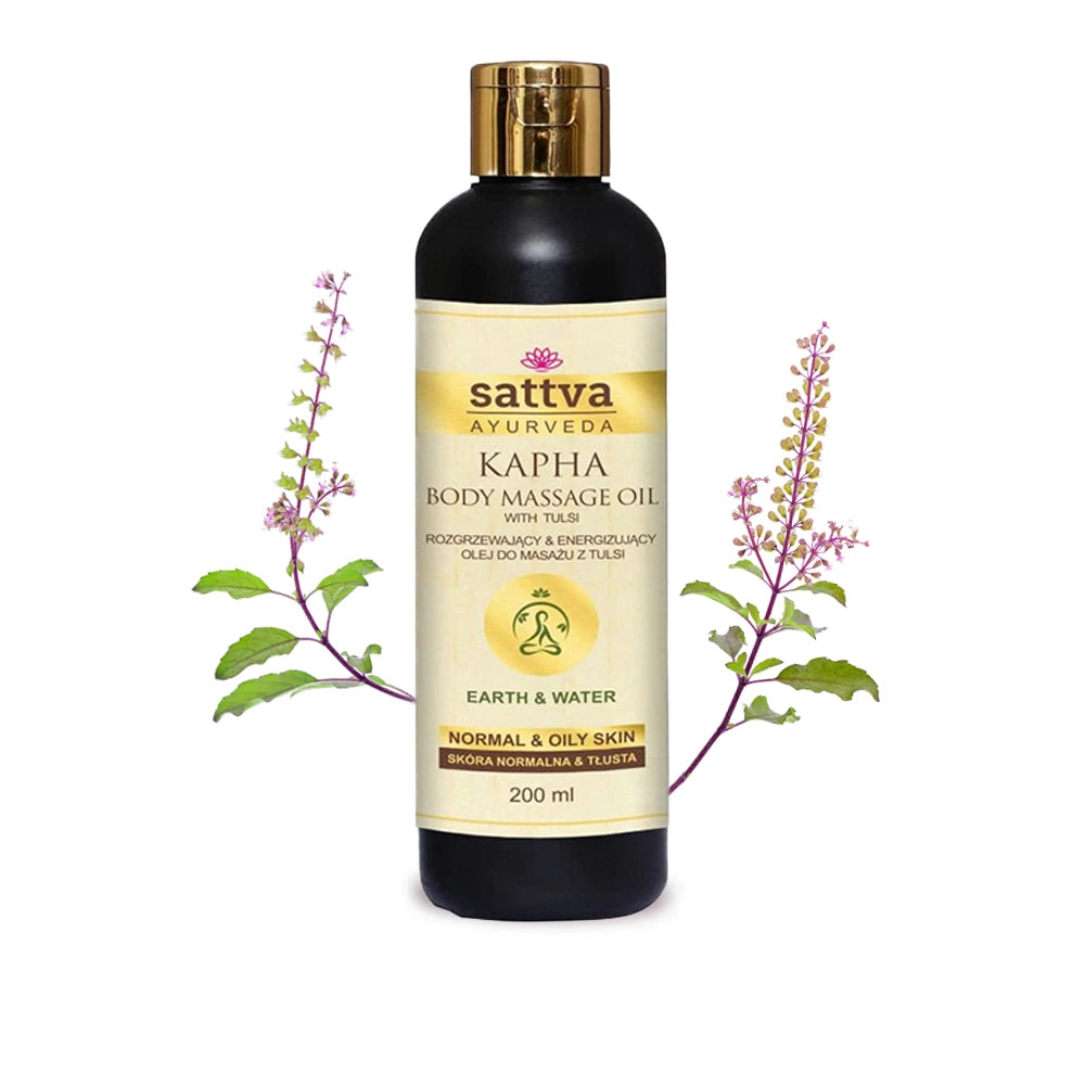 Olio da Massaggio Corporale Ayurvedico Kapha con Tulsi