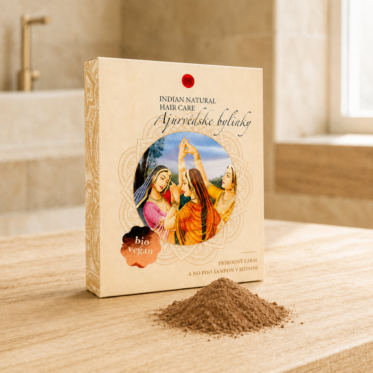 Masque Capillaire et Shampooing No Poo aux 10 Plantes avec la poudre de plantes