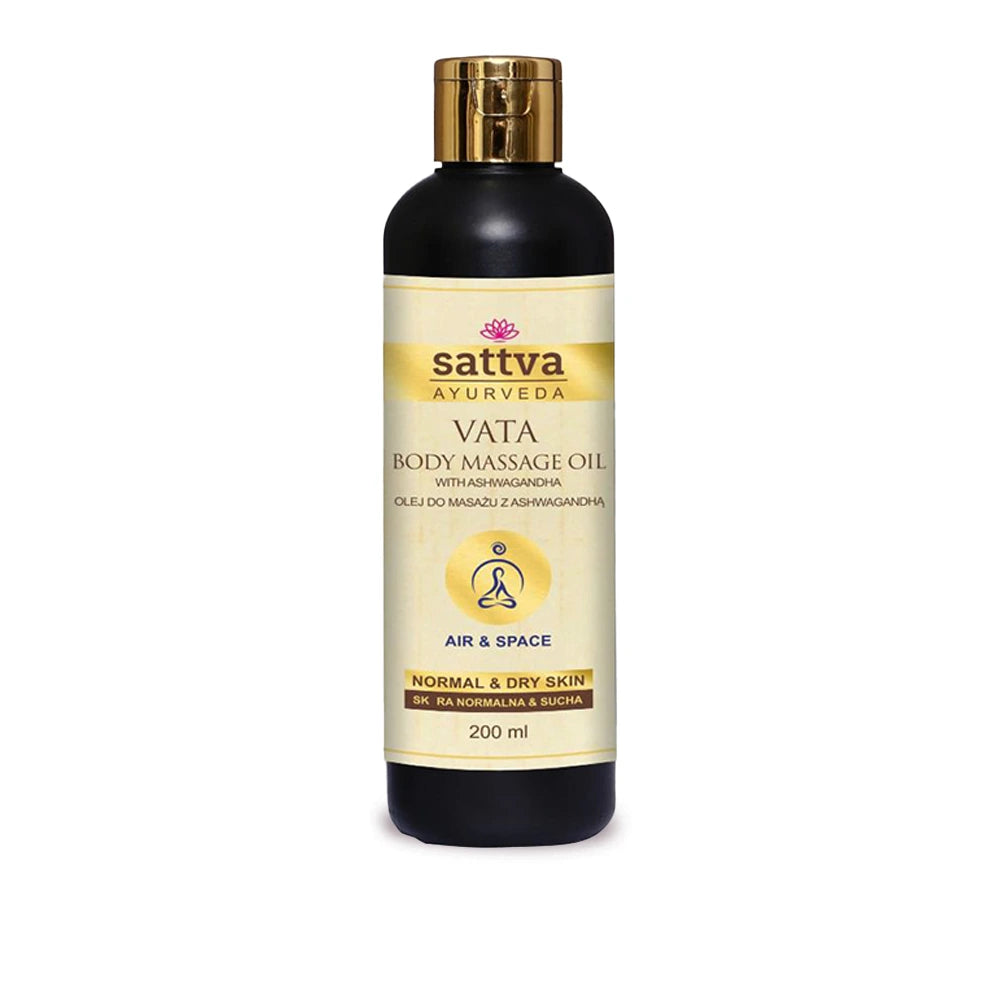 Olio da Massaggio Corporale Ayurvedico Vata con Ashwagandha