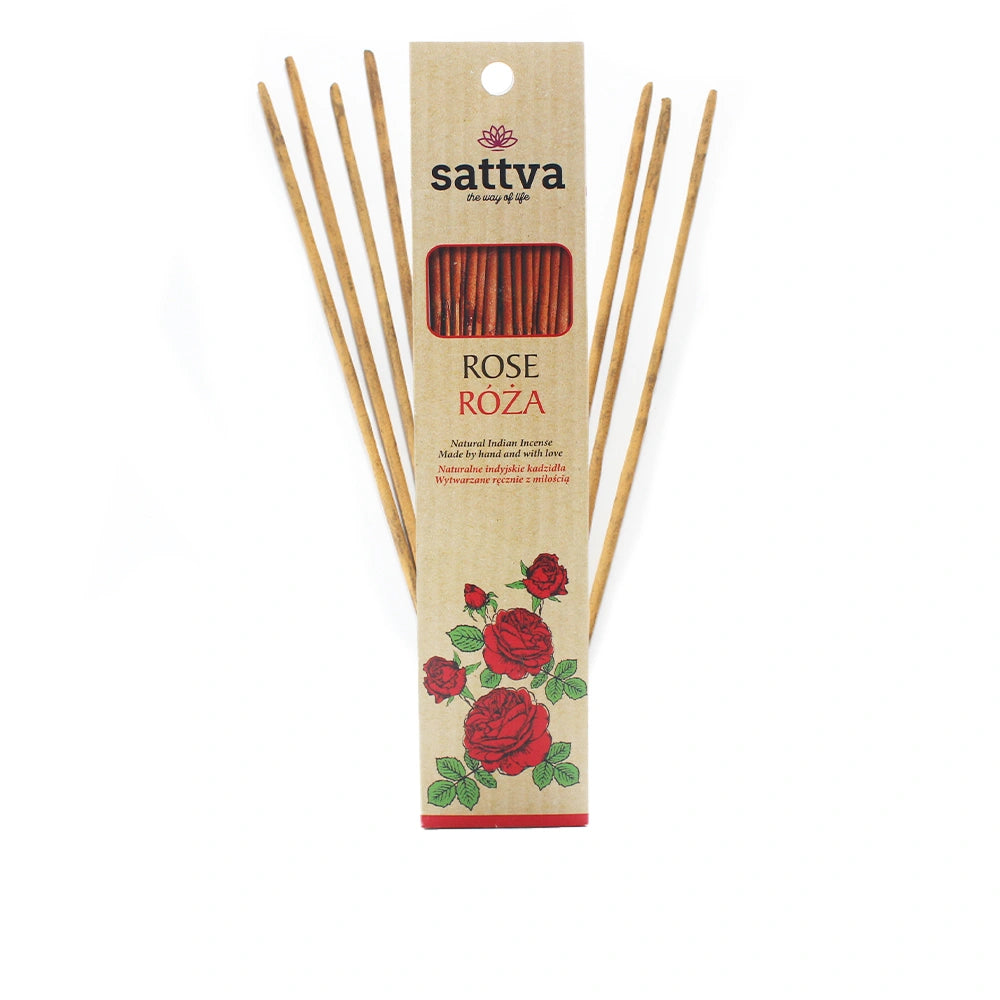 Varillas de Incienso Natural de Rosas hechas a mano