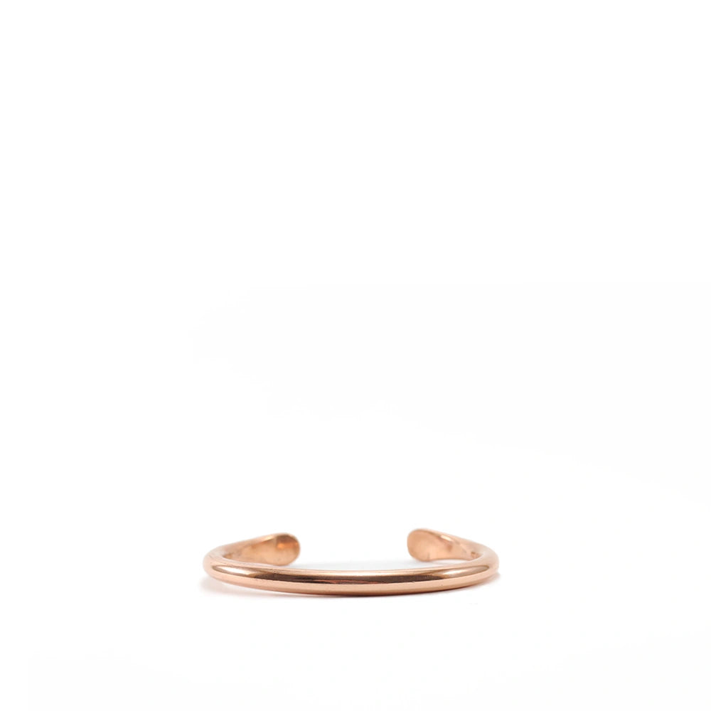 Pulseira Samana em cobre puro 99,9% para alívio de dores, suporte anti-inflamatório e bem-estar holístico