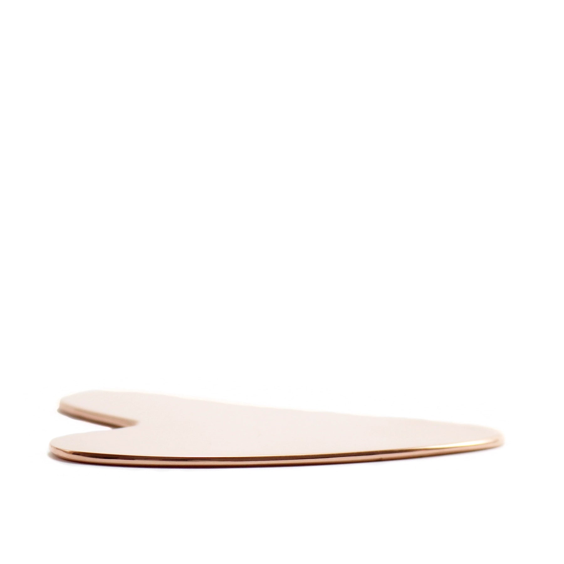 Gua Sha Ayurvédico de Cobre en forma de Corazón