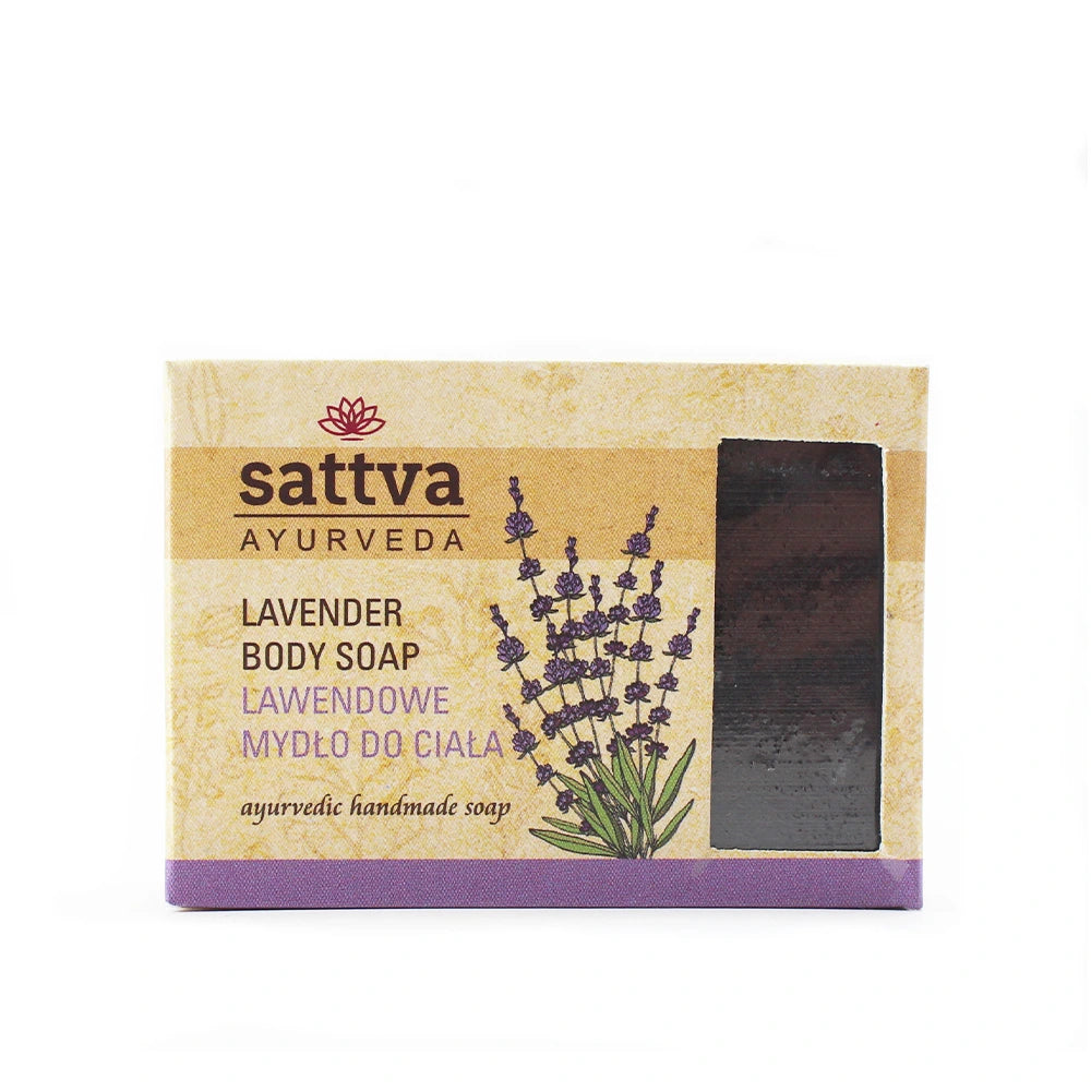 Jabón Natural Ayurvédico de Lavanda