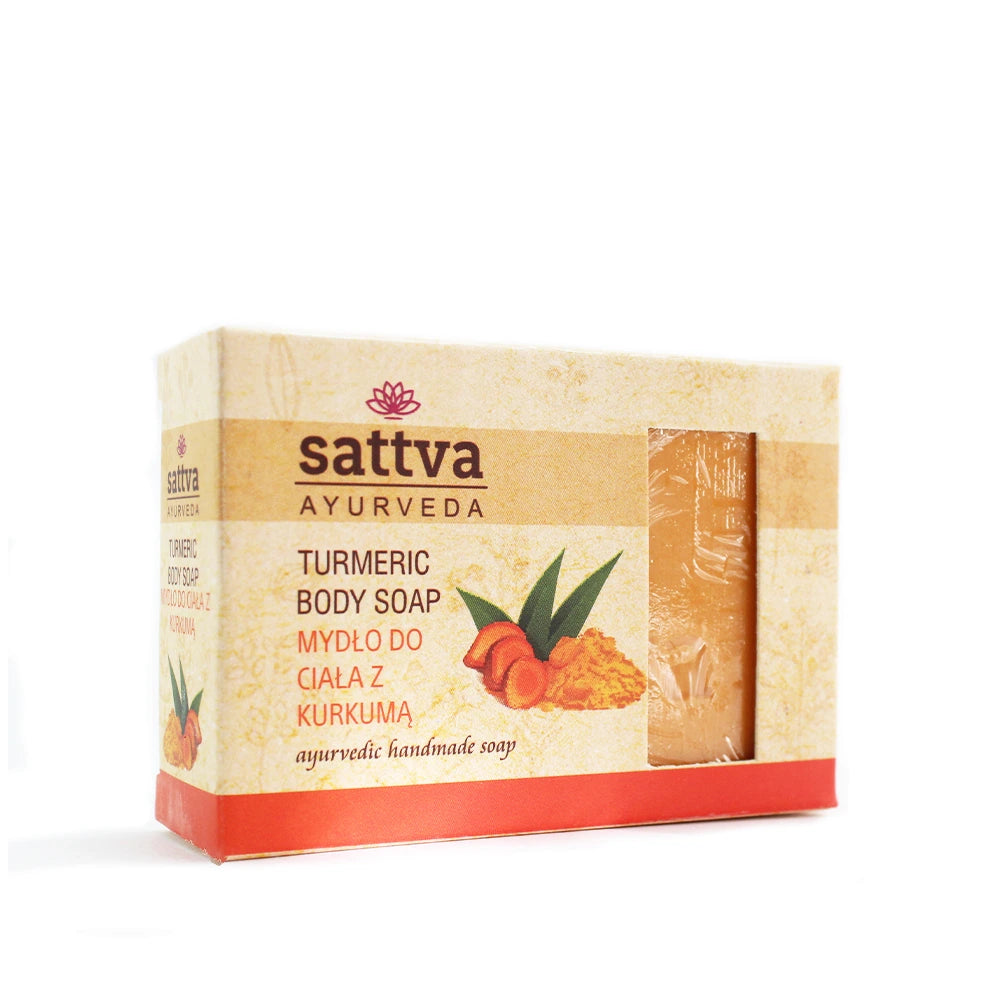 Sabonete Natural Ayurvédico de Curcuma