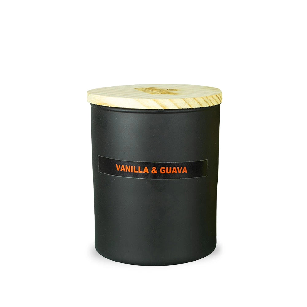Soy Wax Candle with Vanilla & Guava