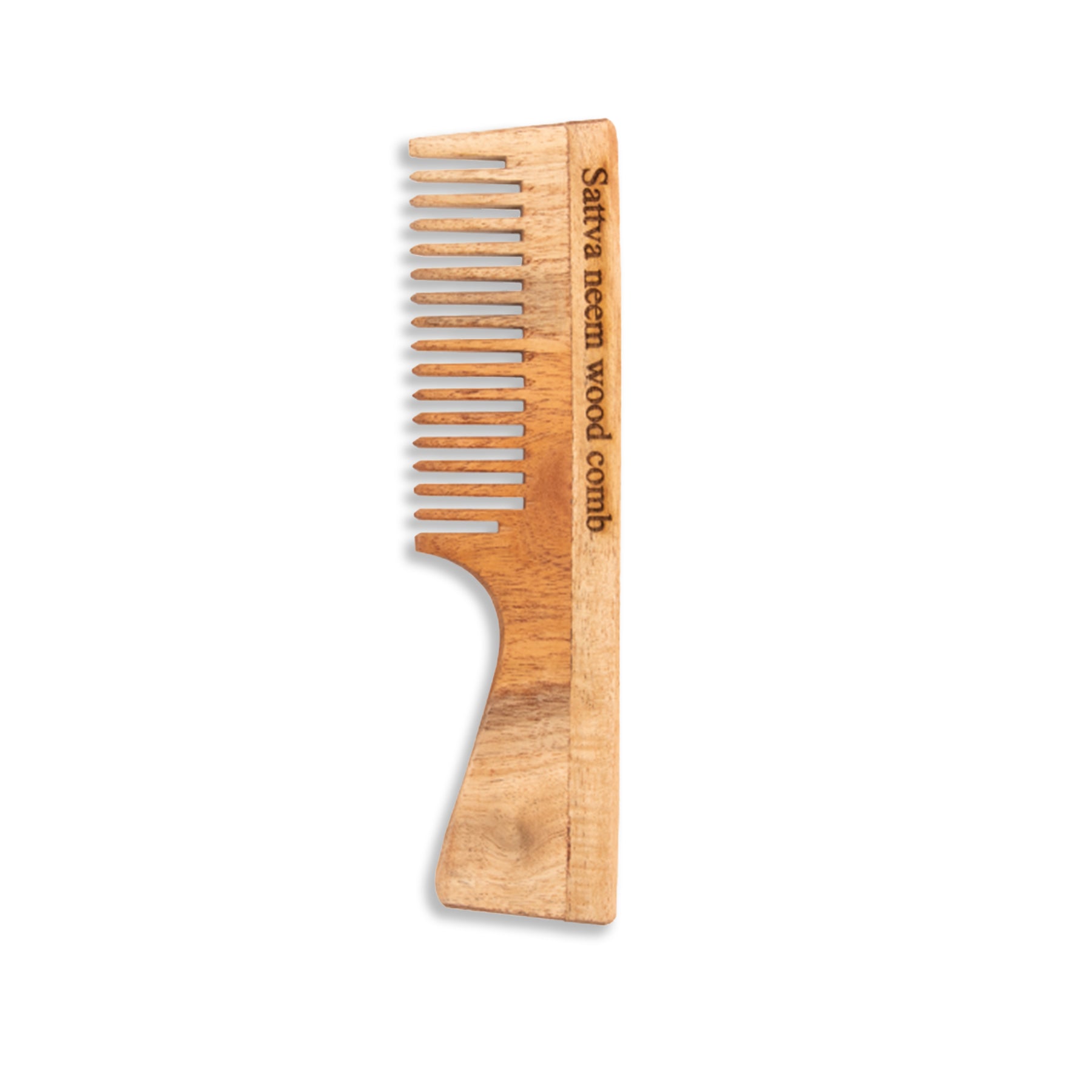 Pente de Madeira Neem Natural | Arogya Shop