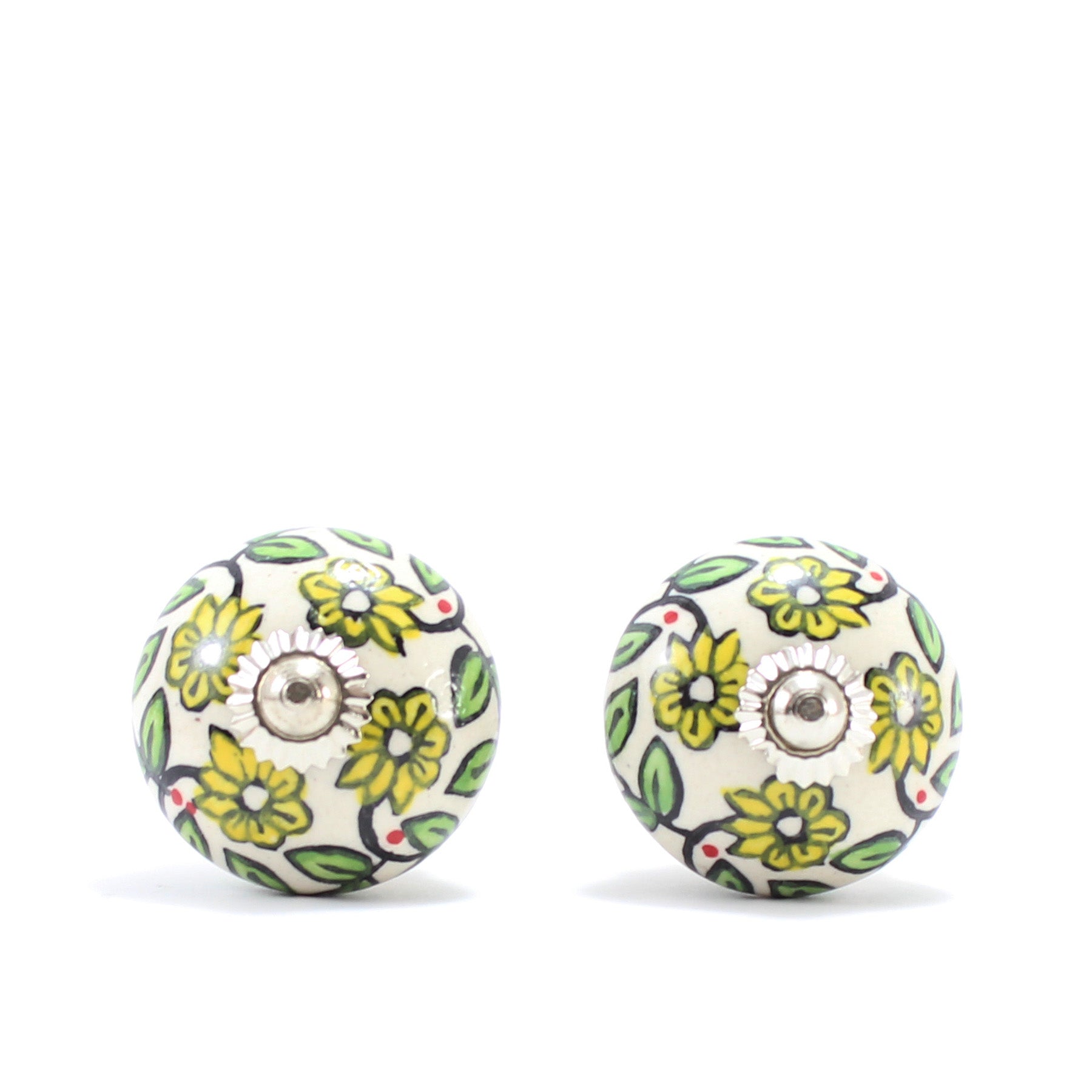 Hand Painted Ceramic Knobs XXI