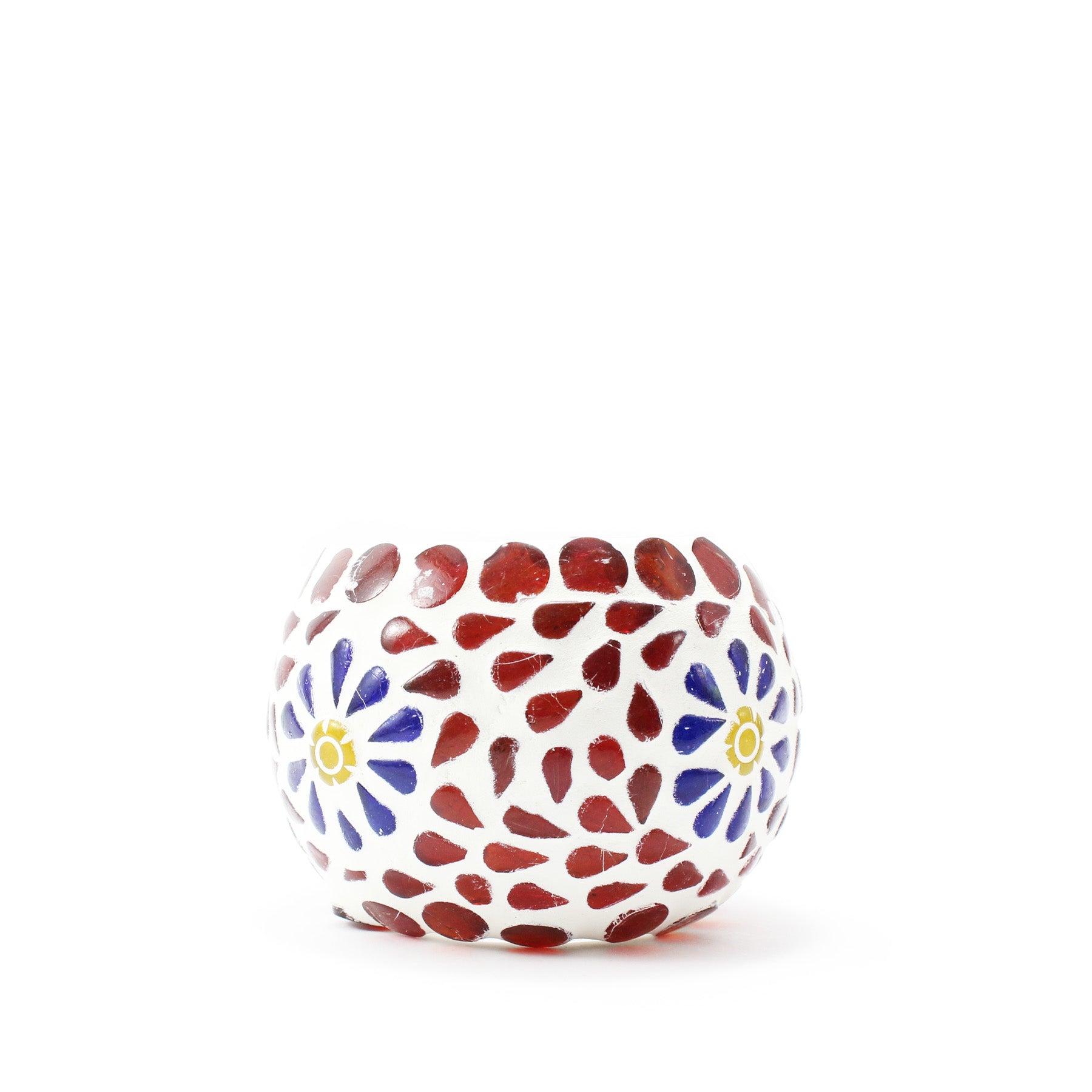 Handmade Mosaic Candle Holder III