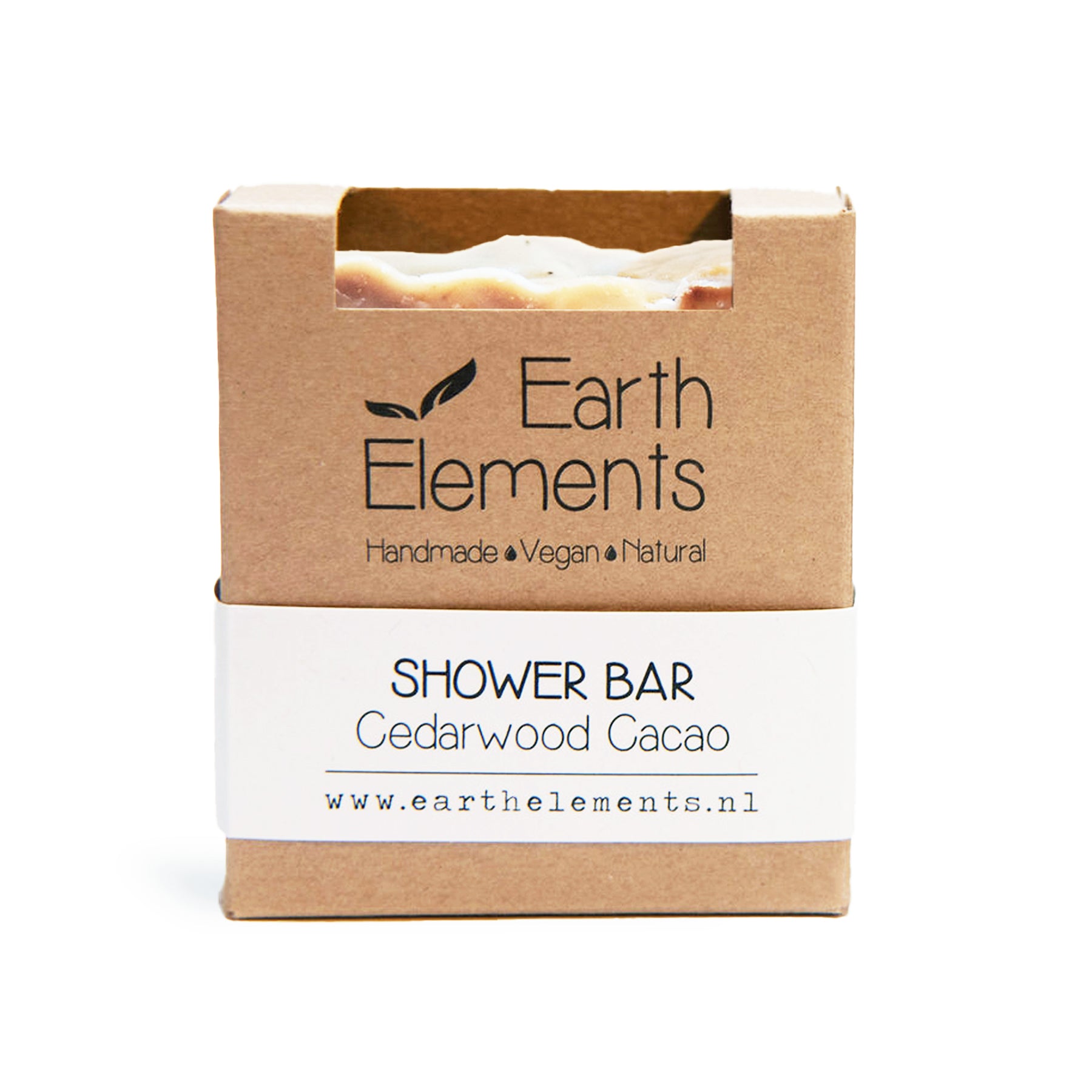 Natural Handmade Cocoa and Cedar Soap