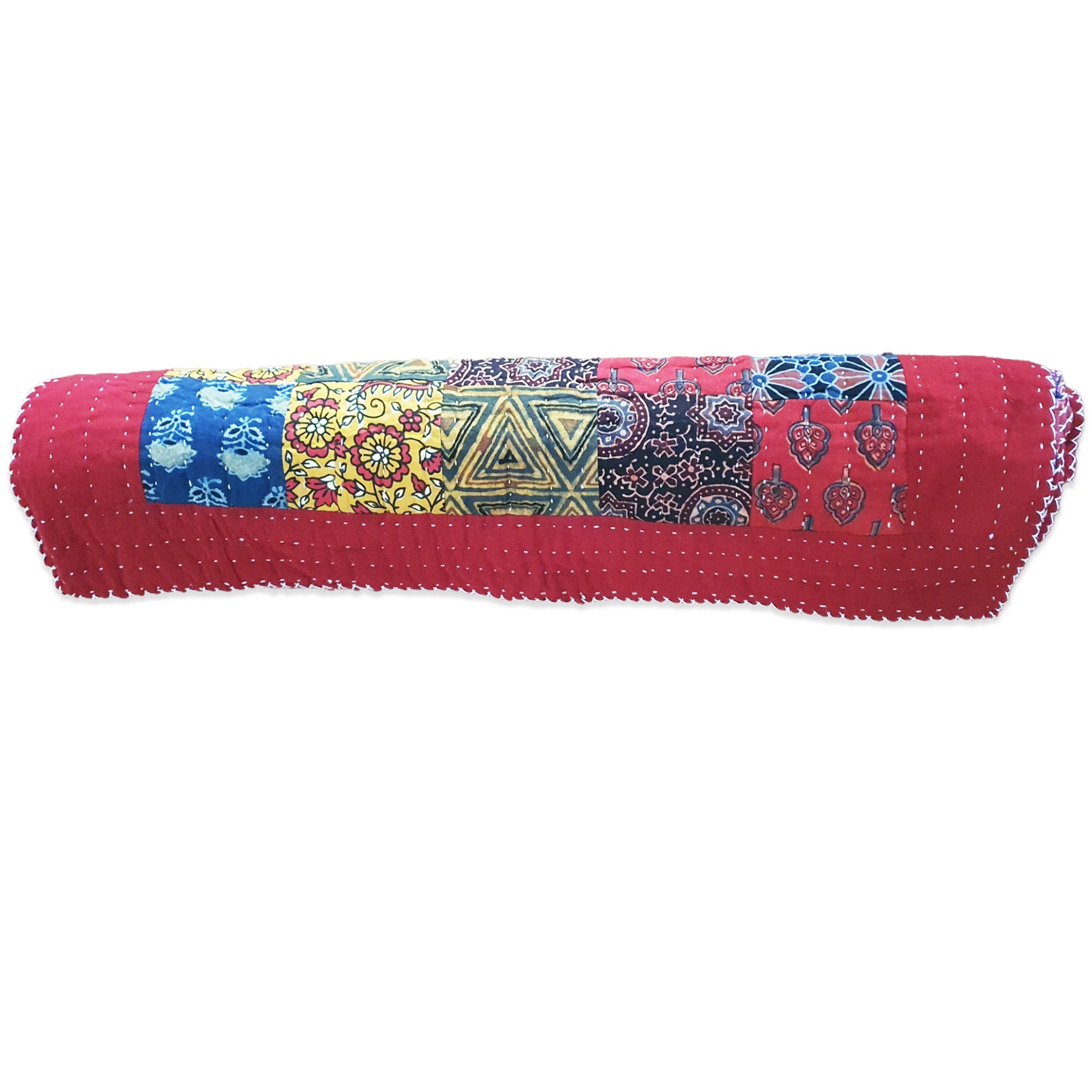 Esterilla de Yoga Natural Hecha a mano Rosa III