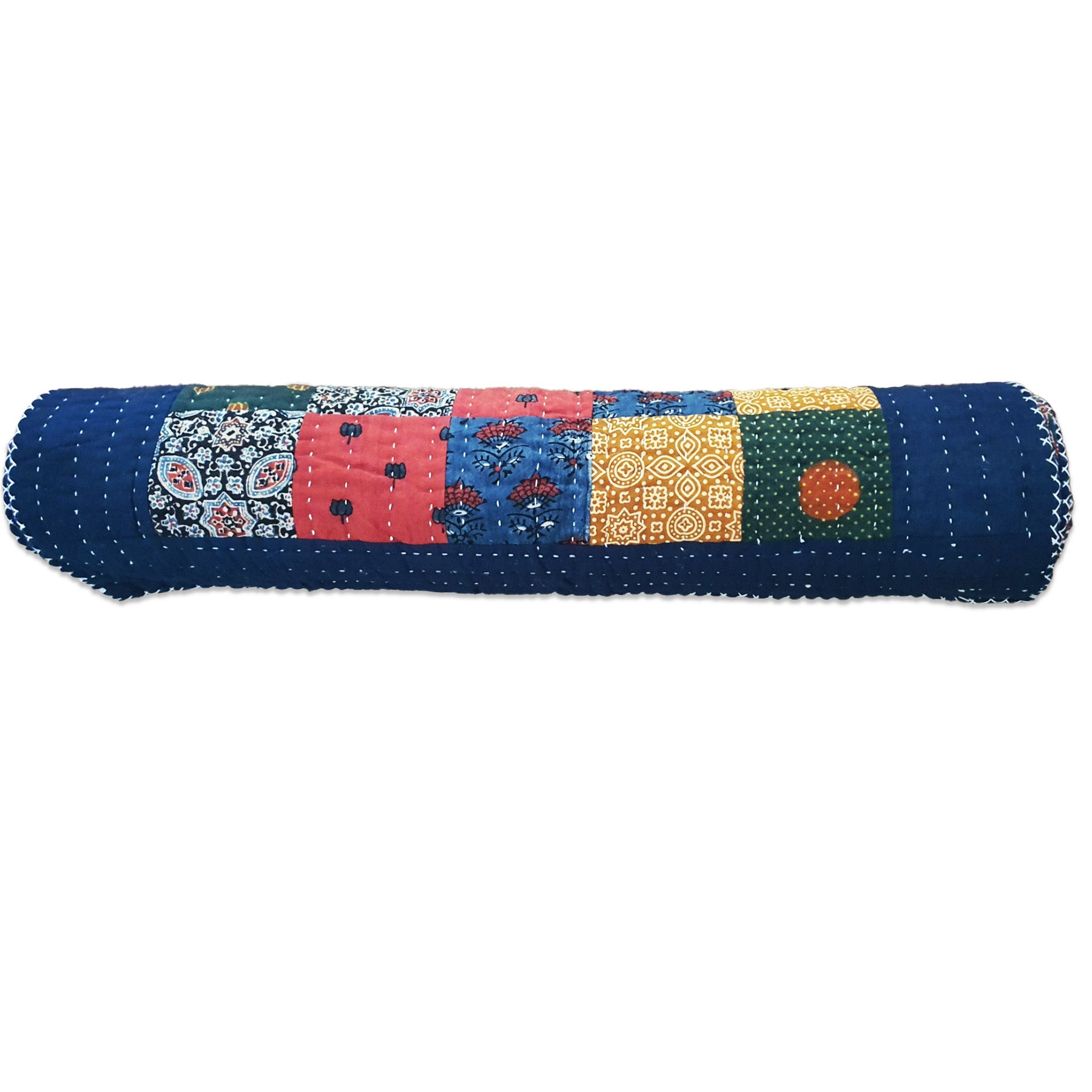Natural Handmade Yoga Mat Blue II