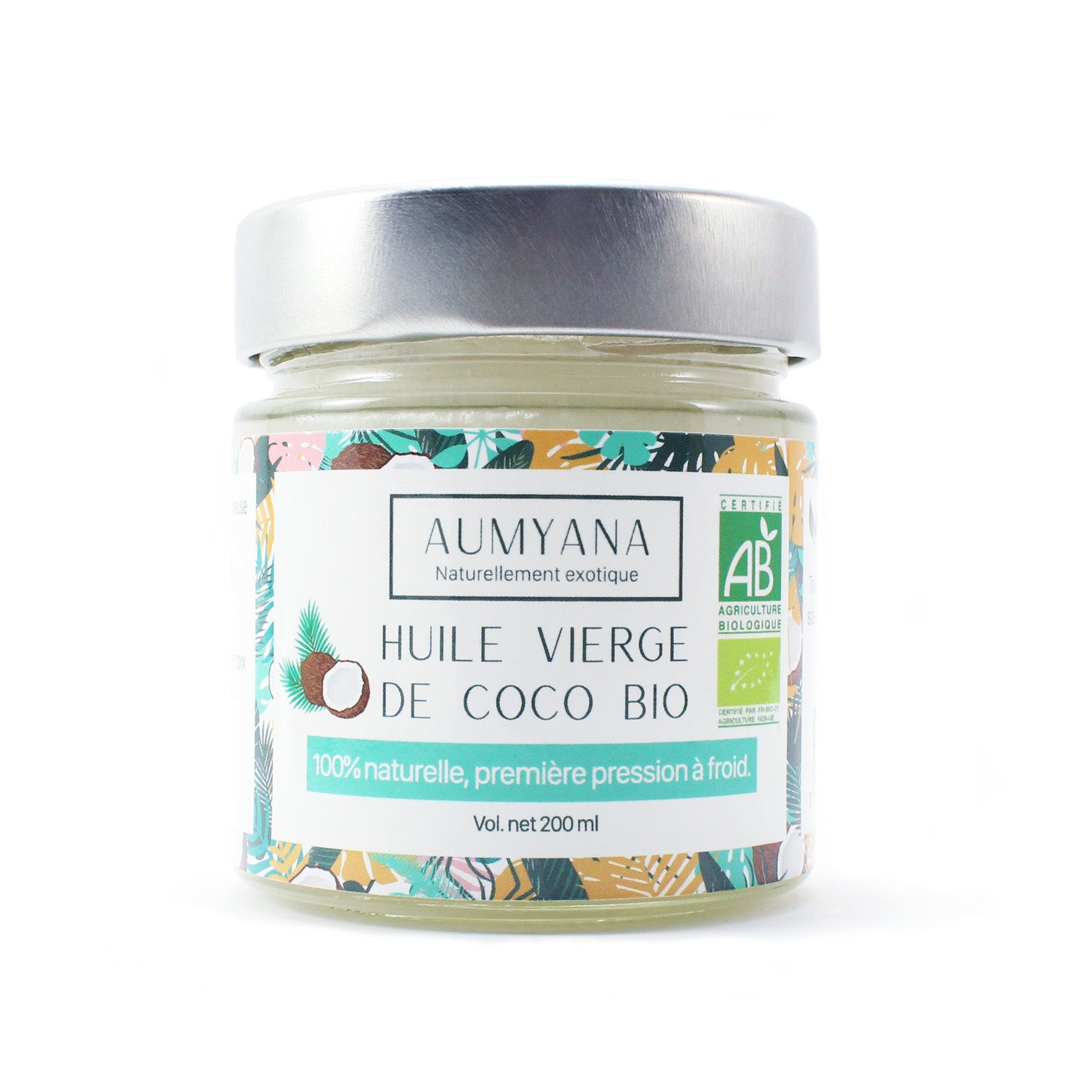 Óleo de Coco Virgem Orgânico