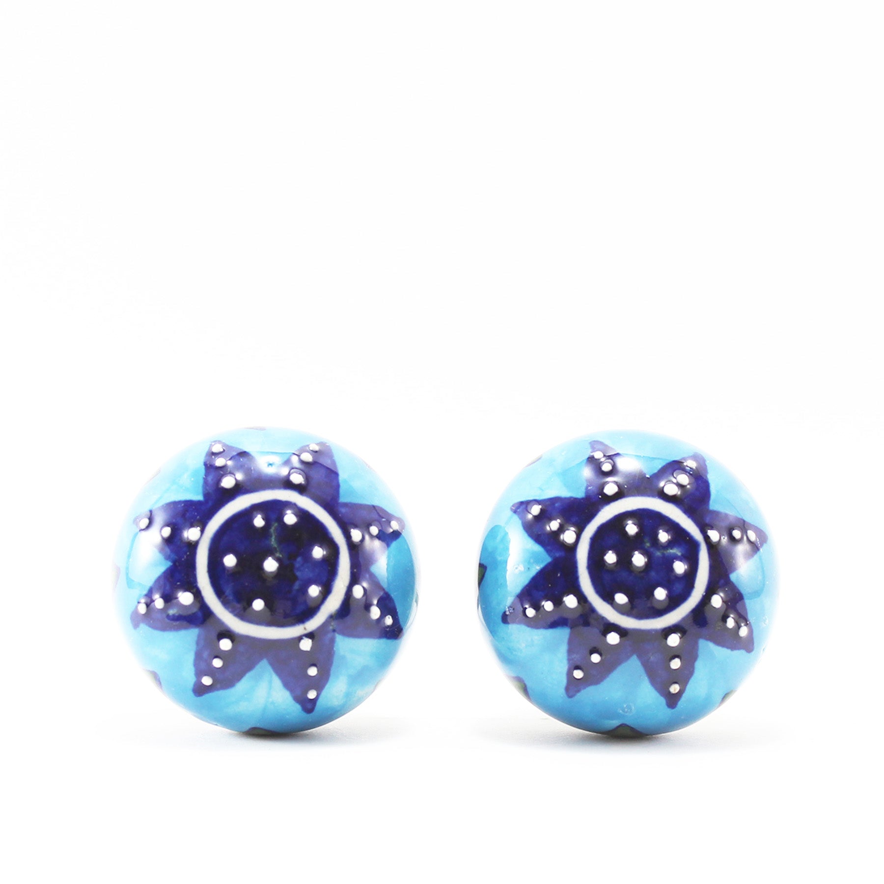 Boutons d'Armoire Peints à la main I