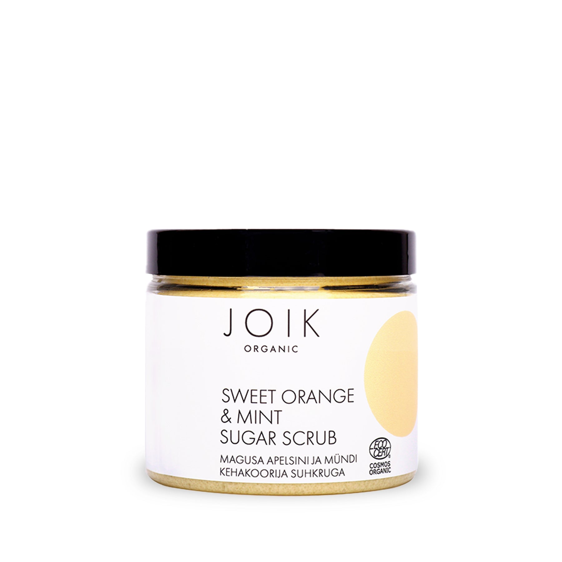 Esfoliante Corporal Orgânico de Açúcar com Laranja Doce e Menta | Arogya Shop