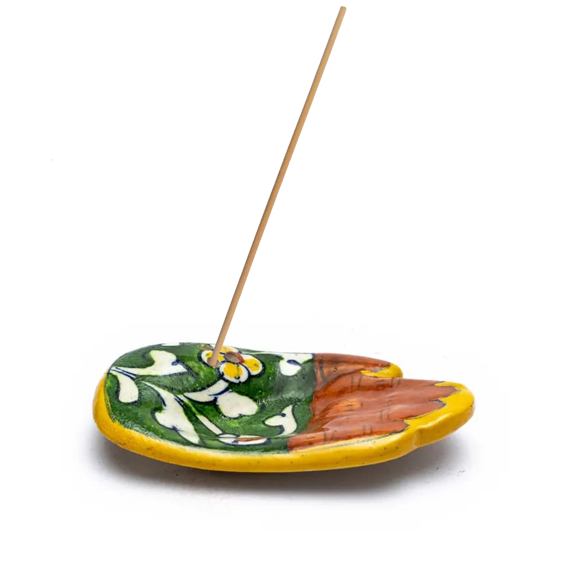 Suporte de Incenso Mão em Cerâmica | Arogya Shop