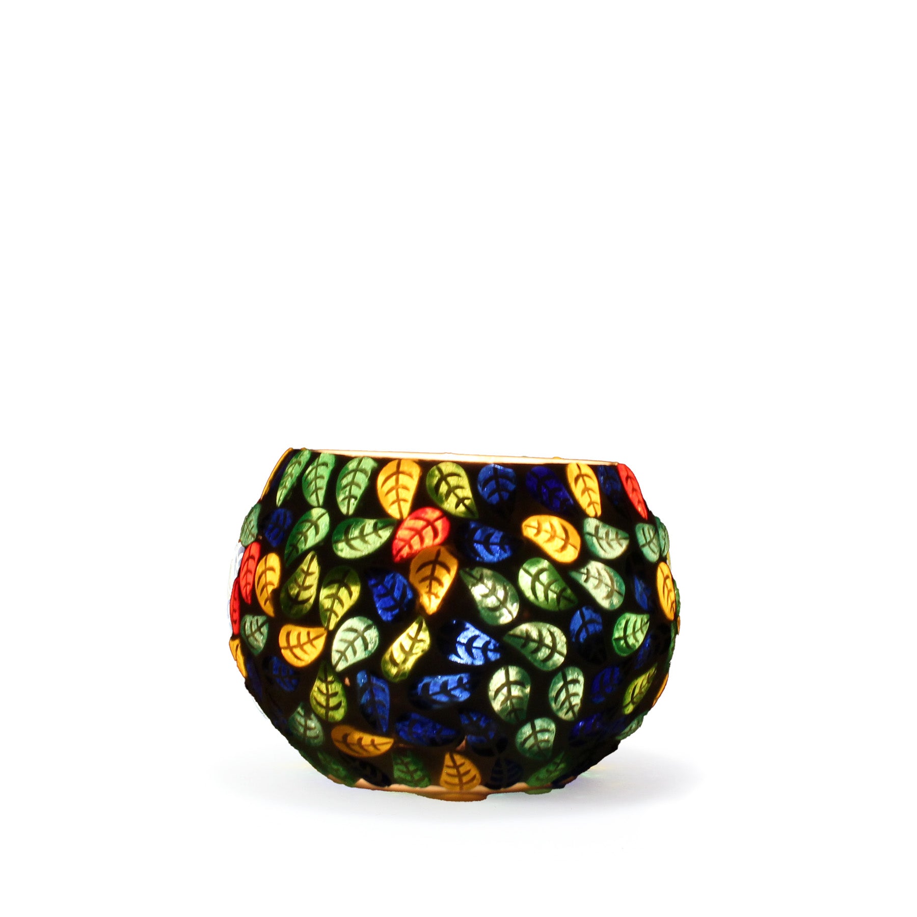 Handmade Mosaic Candle Holder II