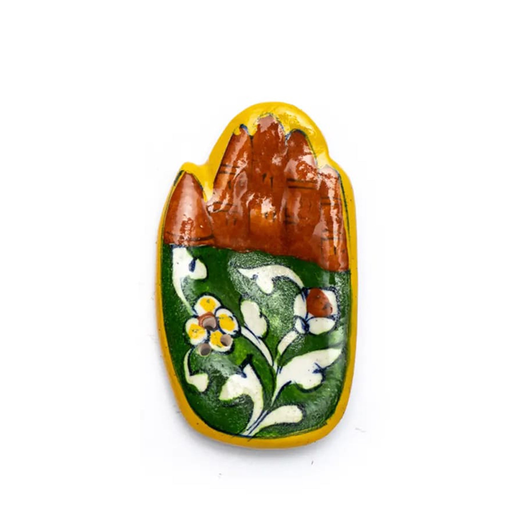 Suporte de Incenso Mão em Cerâmica | Arogya Shop