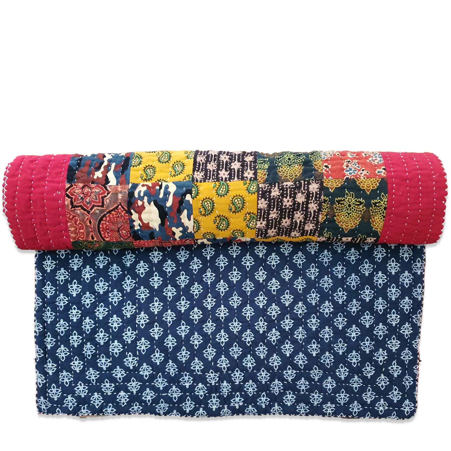Natural Handmade Yoga Mat Pink I